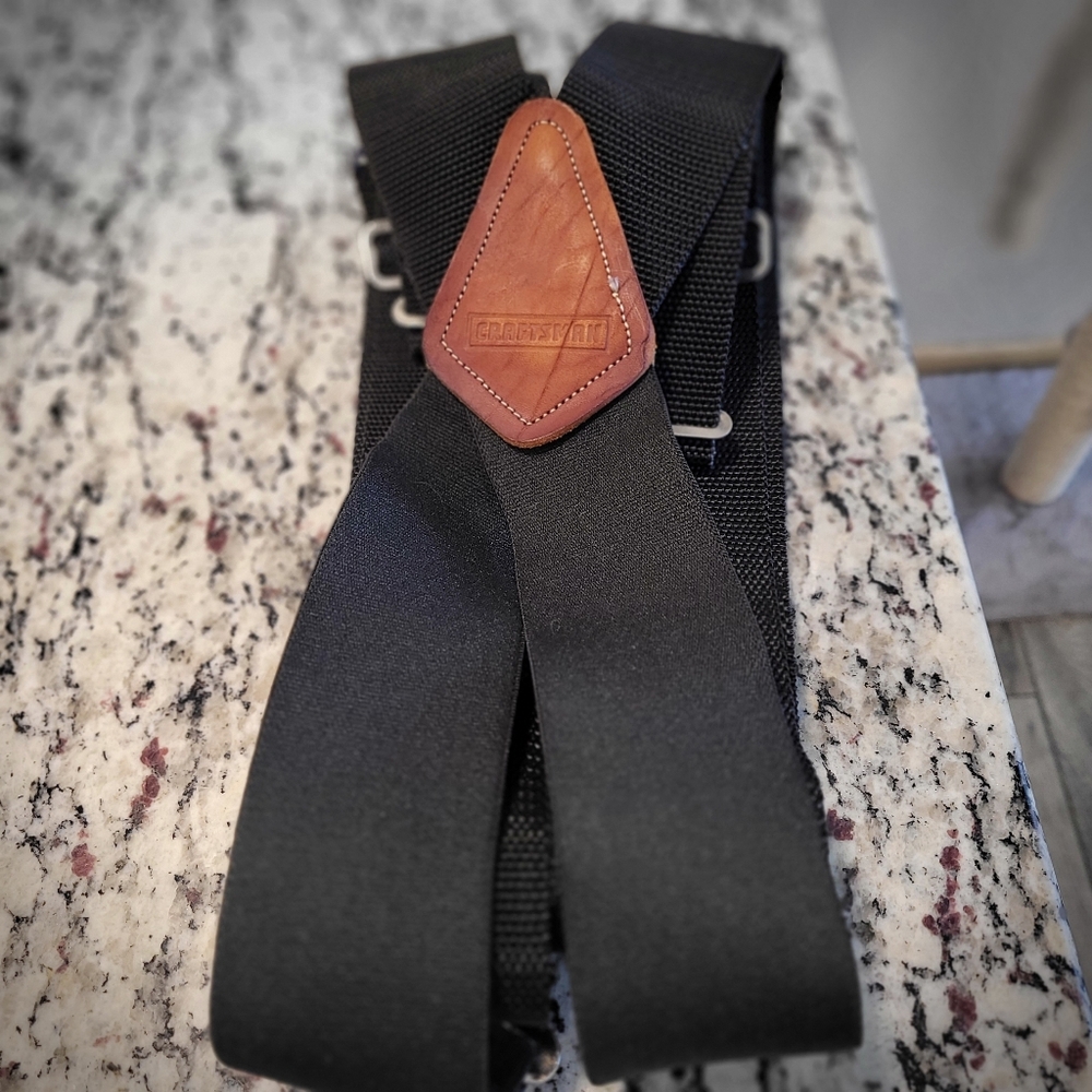 Carhartt Blk Suspenders
